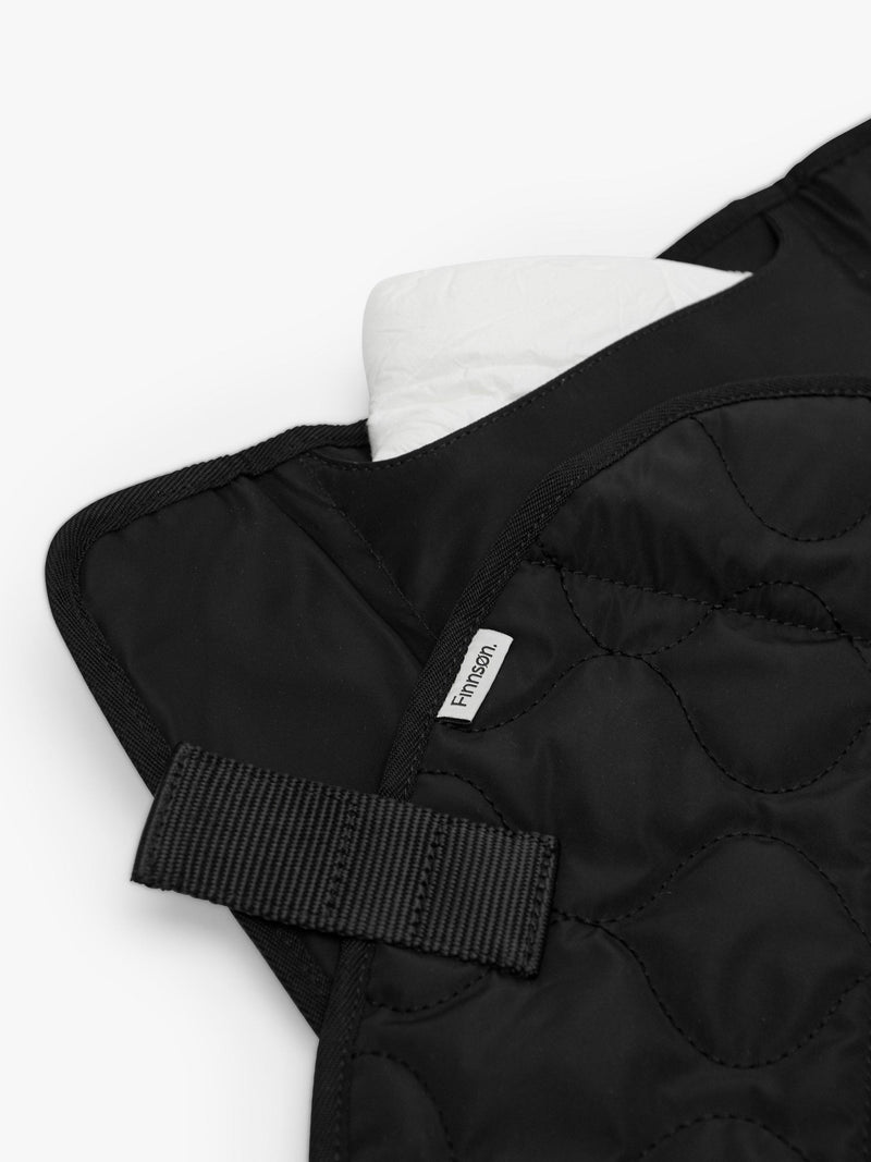Finnsøn Kari travel changing mat black, imported from the UK