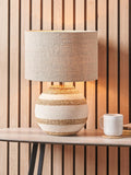 Pacific Talalla seagrass table lamp, Natural - British product