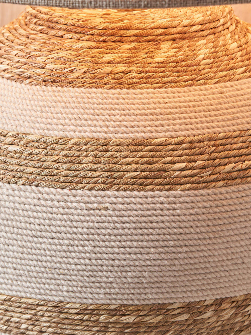Pacific Talalla seagrass table lamp, Natural - British product