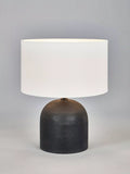 Pacific Nelu Grey Wooden Table Lamp