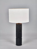 Pazifik Aurelia Holz-Tischlampe - H67 x Ø35cm