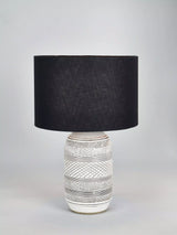John Lewis Pacific Kira Stoneware Table Lamp, Grey- Buy online at McGrocer