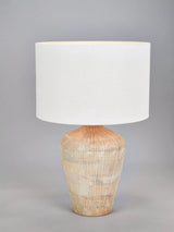 John Lewis Pacific Taika Wooden Table Lamp, White Wash- Buy online at McGrocer
