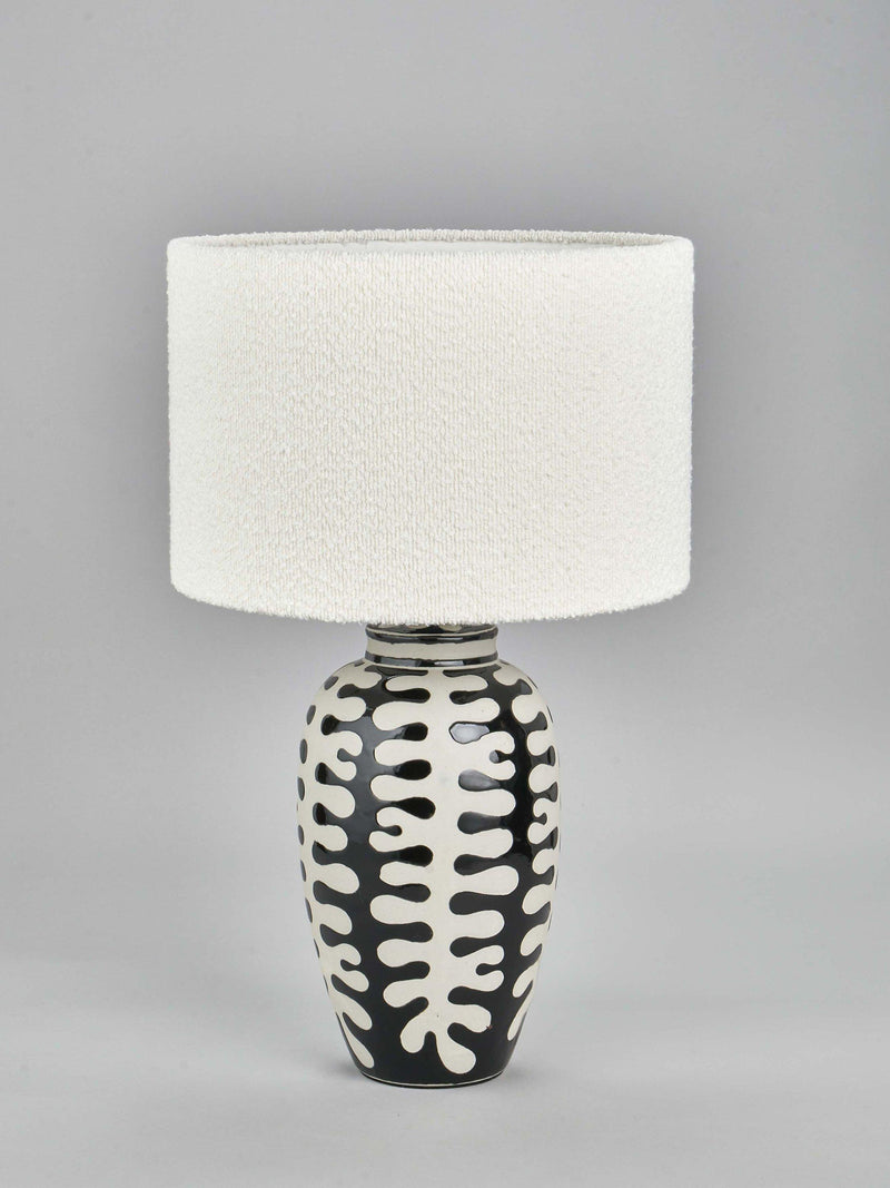 Pacific Elkorn tall ceramic table lamp - British product