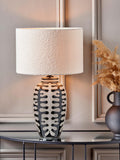 Pacific Elkorn tall ceramic table lamp - British product