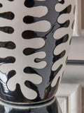 Pacific Elkorn tall ceramic table lamp - British product