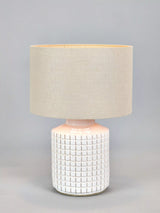 John Lewis Pacific Malone Stoneware Table Lamp, White- Buy online at McGrocer