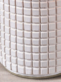 Pacific stoneware lamp white 52cm - British product