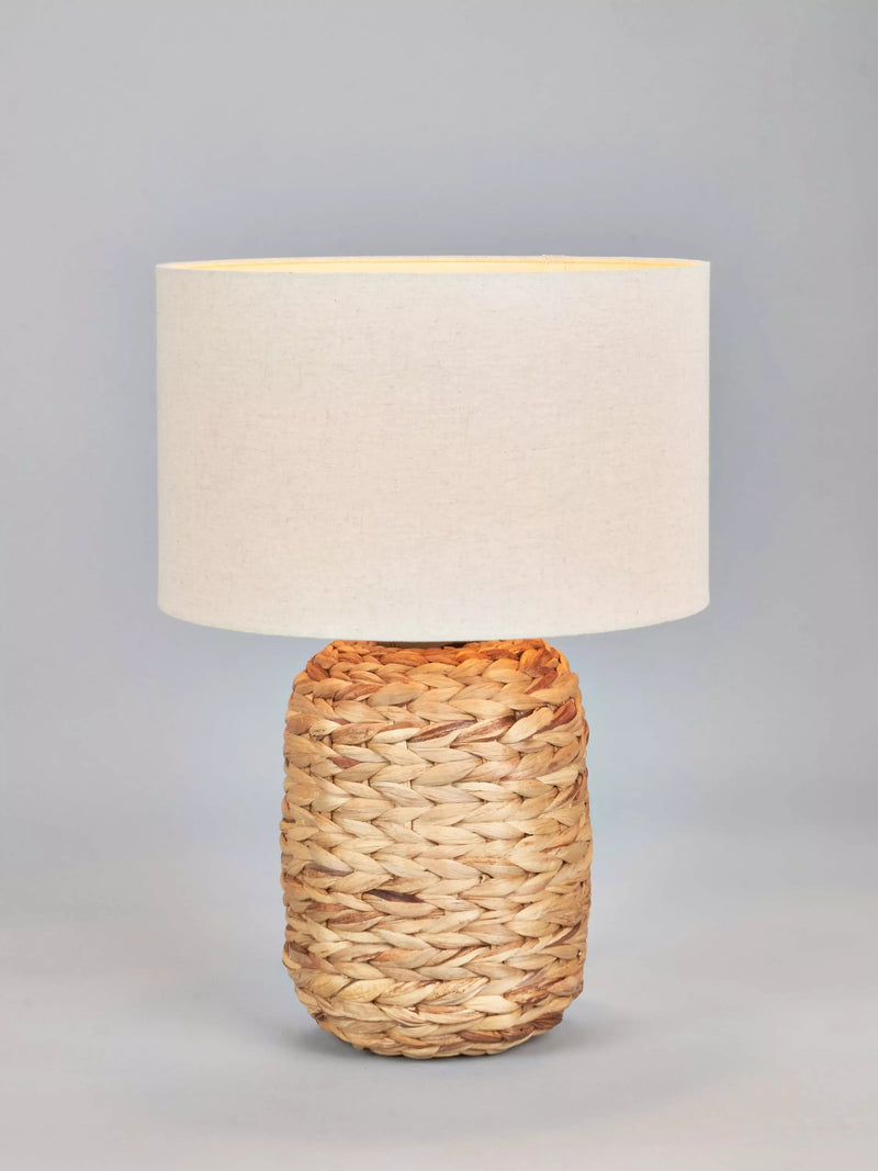 Pacific Zadi water hyacinth table lamp natural (British brand)
