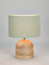 John Lewis Pacific Nelu Wooden Dome Table Lamp, Natural- Buy online at McGrocer