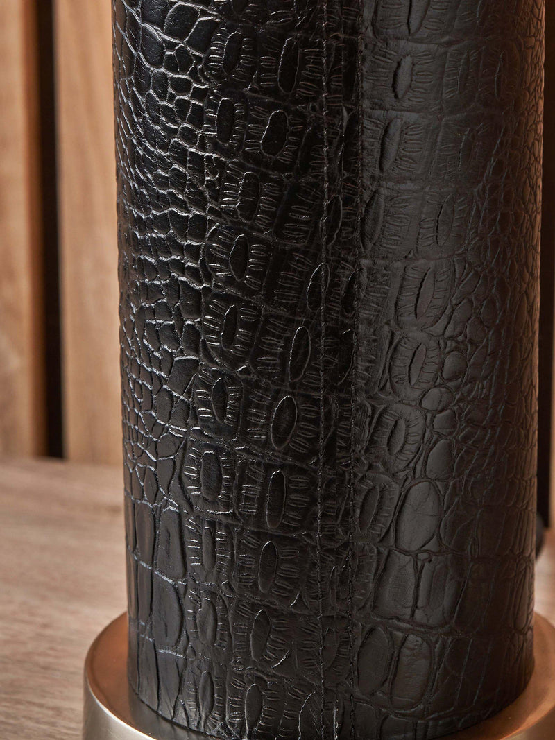 Pacific Laurence cylinder table lamp black - British product