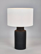 John Lewis Pacific Sierra Terracotta Table Lamp, Black- Buy online at McGrocer
