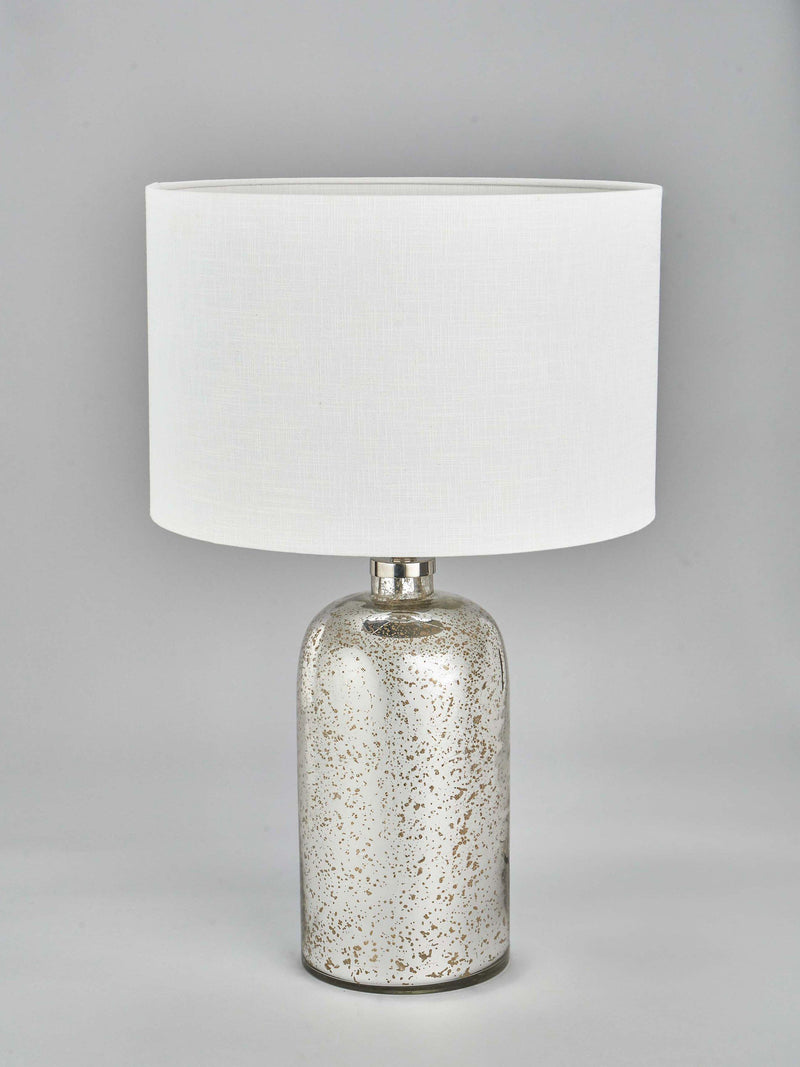 Pacific Ophelia mercury glass table lamp medium size, imported from the UK