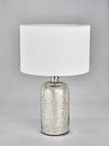 Pacific Ophelia mercury glass table lamp medium size, imported from the UK