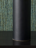 Pacific Florence glass pendant ceiling light black gold (British brand)