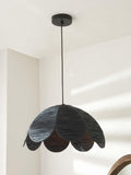 Pacific black raffia pendant ceiling light (British brand)