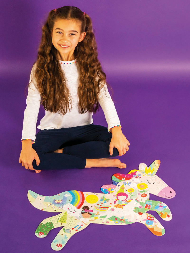 Floss & Rock unicorn jigsaw puzzle - British product