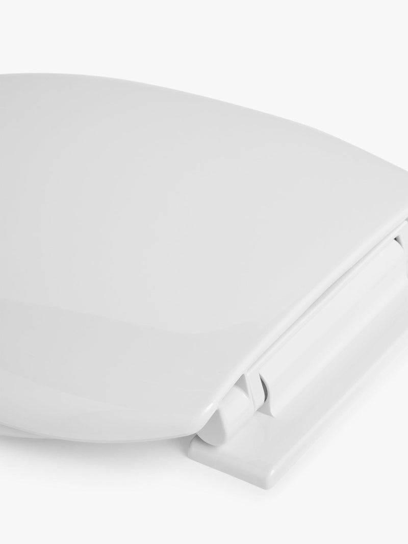 John Lewis white bottom fix toilet seat - British product