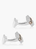 Hoxton London sterling silver marcasite cufflinks rectangle (British brand)