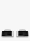 Hoxton London sterling silver onyx cufflinks, imported from the UK