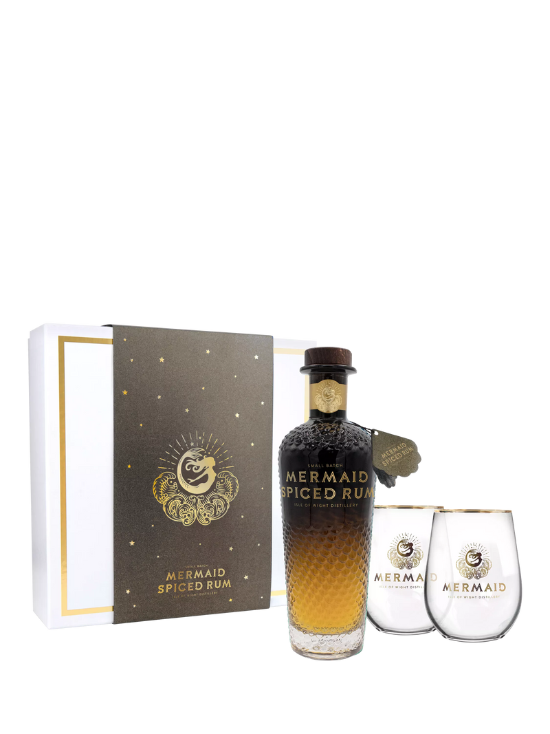 Mermaid Spiced Rum by Isle of Wight Distillery, 70cl, imported from the UK