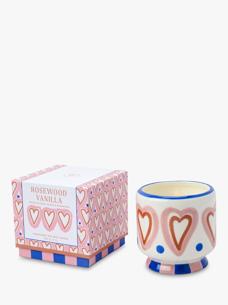 Paddywax A Dopo Hearts scented candle 226g - British product
