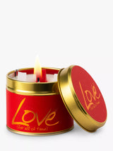 John Lewis Scented Candle with Sandalwood and Patchouli, Tin, 230g- Buy online at McGrocer