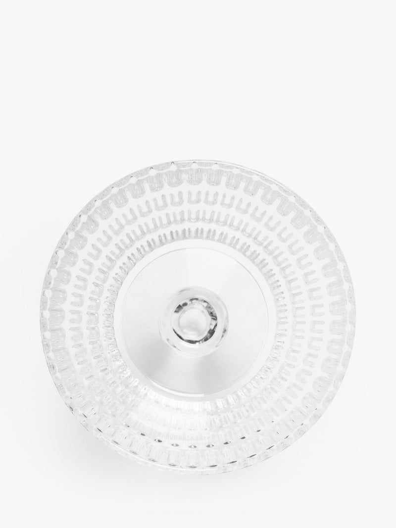 John Lewis Ava footed glass dessert bowl Clear 12cm, UK version