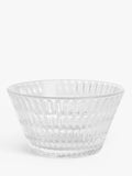John Lewis glass dessert bowl, Clear, 12cm, UK version