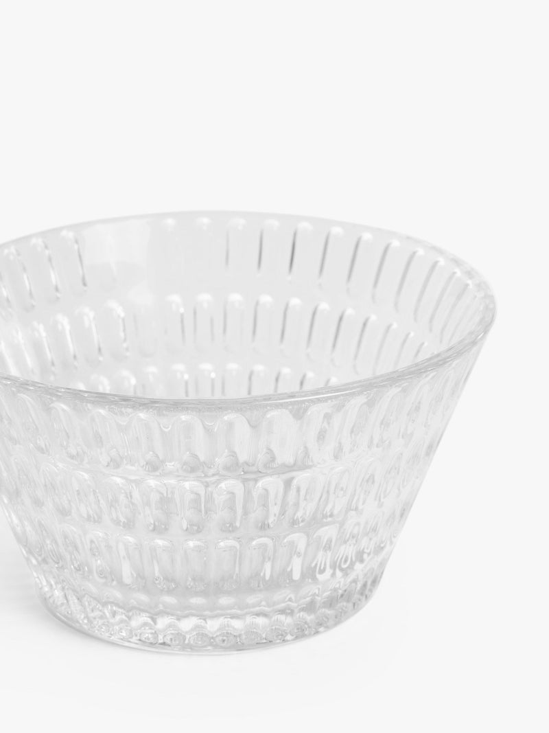 John Lewis glass dessert bowl, Clear, 12cm, UK version