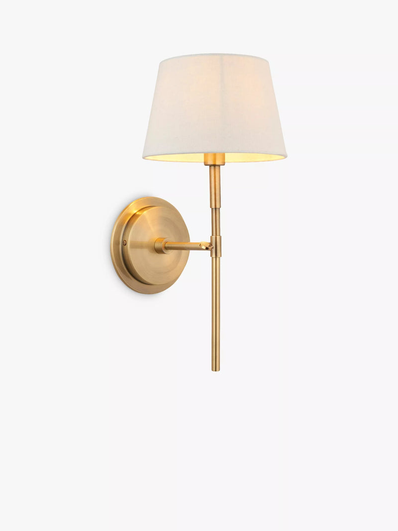 Bay Lighting Laurel wall light gold, imported from the UK