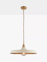 John Lewis Bay Lighting Lark Pendant Ceiling Light, Gold, 50cm Diameter- Buy online at McGrocer