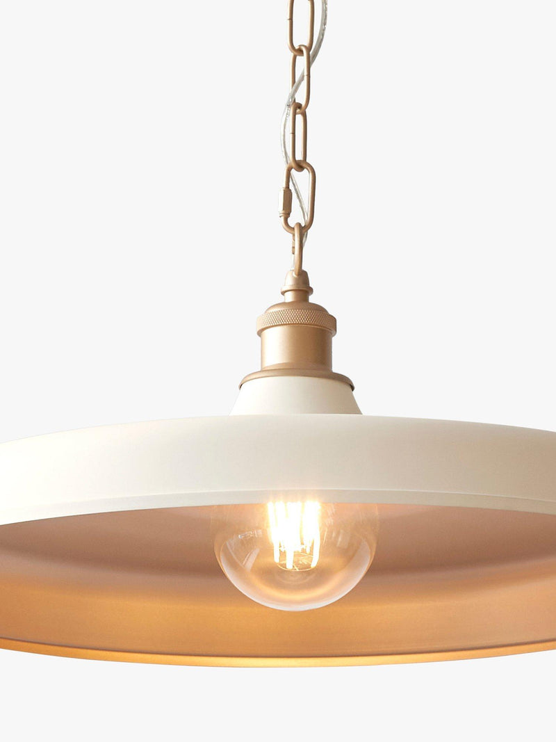 Bay Lighting gold pendant ceiling light adjustable drop, UK version