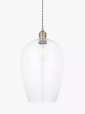 Bay Lighting Brighton pendant ceiling light in antique brass (British brand)