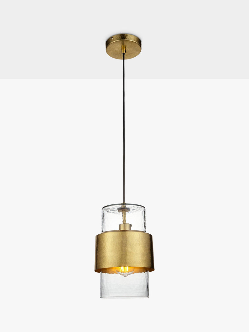 Bay Lighting Dhara gold pendant ceiling light, imported from the UK