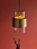 Bay Lighting Dhara gold pendant ceiling light, imported from the UK