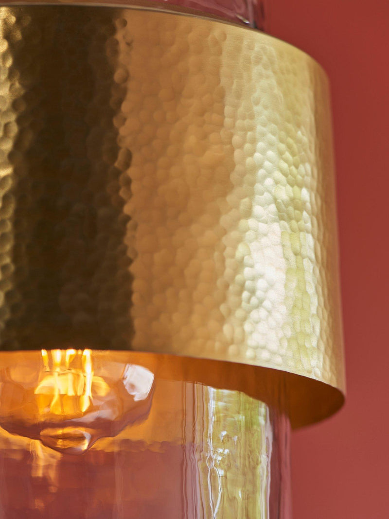 Bay Lighting Dhara gold pendant ceiling light, imported from the UK