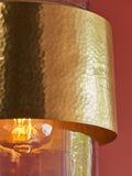 Bay Lighting Dhara gold pendant ceiling light, imported from the UK