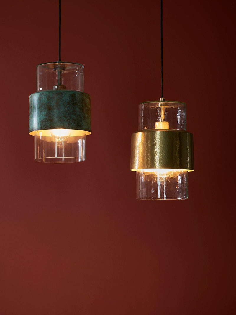 Bay Lighting Dhara gold pendant ceiling light, imported from the UK