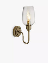 John Lewis Bay Lighting Brighton Brass Wall Light- Buy online at McGrocer