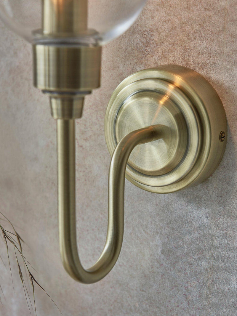 Bay Lighting Brighton Wall Light brass finish, imported from the UK