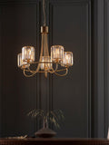 Bay Lighting Lyon 5-arm brass ceiling light - British product