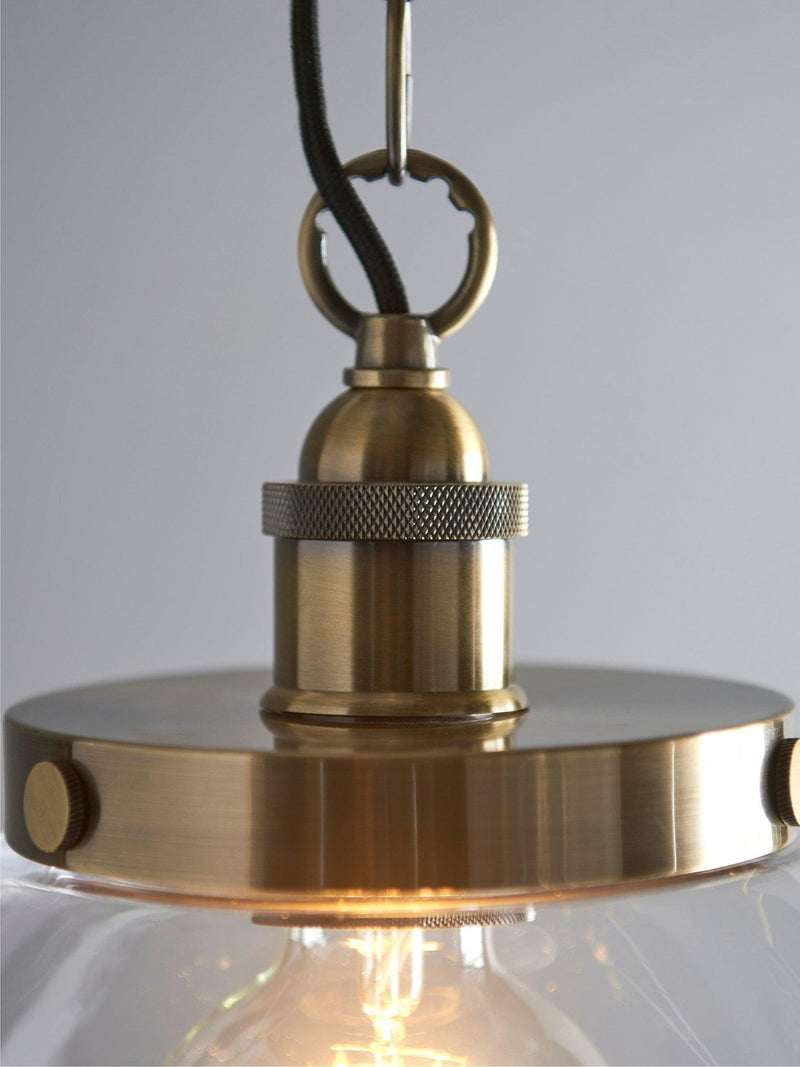 Bay Lighting Carter Grand brass pendant ceiling light, imported from the UK