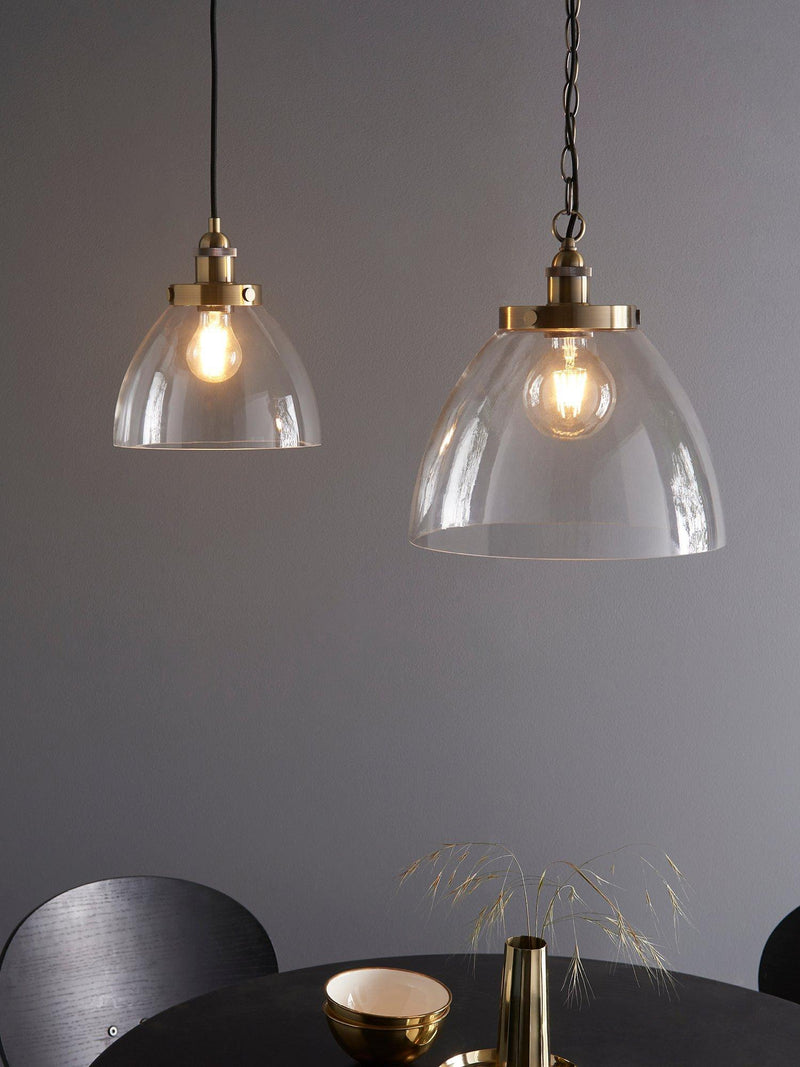 Bay Lighting Carter Grand brass pendant ceiling light, imported from the UK