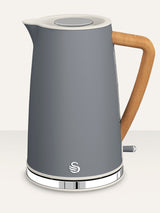 Next Swan Grey Nordic Cordless Electric Kettle 1.7L- Buy online at McGrocer