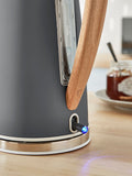 Swan grey Nordic cordless electric kettle 1.7L (British brand)