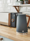 Swan grey Nordic cordless electric kettle 1.7L (British brand)