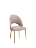 John Lewis Moritz II boucle yarn dining chair, imported from the UK