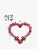 LEGO Heart Ornament building toy with 254 pieces, imported from the UK