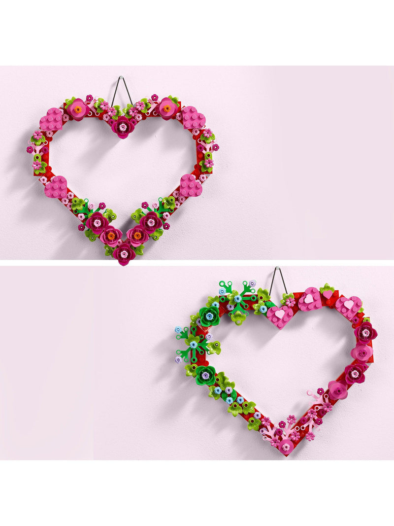 LEGO Heart Ornament building toy with 254 pieces, imported from the UK